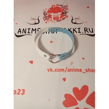 Купить Бело-голубой чокер  в Аниме интернет-магазине Акки с доставкой по России