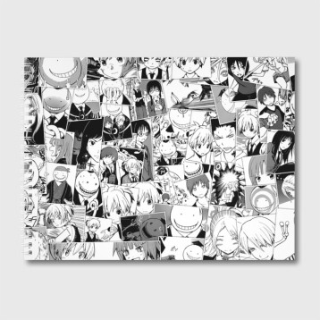 Купить Альбом для рисования «Ansatsu kyoshitsu pattern» в Аниме магазине Акки