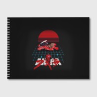 Альбом для рисования «Akira motocycle red»