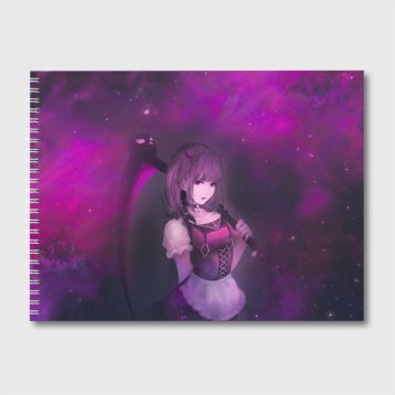 Купить Альбом для рисования «Anime girl demon» в Аниме магазине Акки