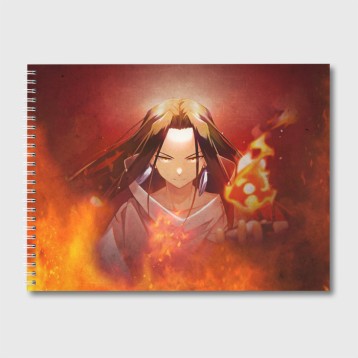 Купить Альбом для рисования «Asakura Hao» в Аниме магазине Акки