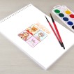 Купить Альбом для рисования « Кё, Сигурэ и Тору - Fruits Basket» в Аниме магазине Акки