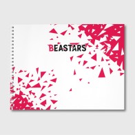 Альбом для рисования «Beastars треугольники»