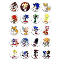 Набор значков Sonic