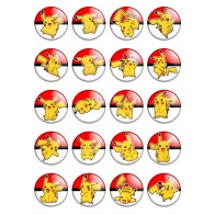 Набор значков Pokemon Pikachu No.4
