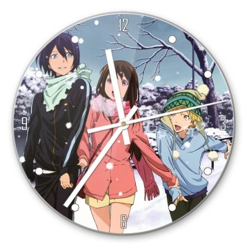 Купить Часы настенные Noragami 347295 в Аниме интернет-магазине Акки с доставкой по России