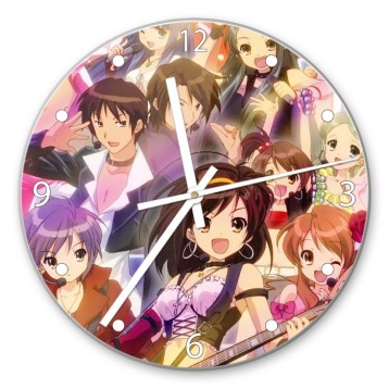 Купить Часы настенные Suzumiya Haruhi no Yuutsu 347342 в Аниме интернет-магазине Акки с доставкой по России