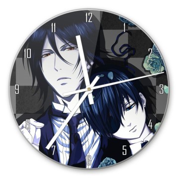 Купить Часы настенные Kuroshitsuji 44014 в Аниме интернет-магазине Акки с доставкой по России