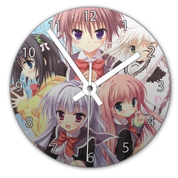 Купить Часы настенные Hatsuyuki Sakura в Аниме интернет-магазине Акки с доставкой по России