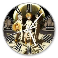Часы настенные "Yakusoku no Neverland" Ray, Emma и Norman