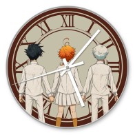 Часы настенные "The Promised Neverland" Ray, Norman и Emma