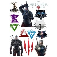 Наклейки "The Witcher" No.1