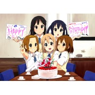 Открытка Anime Happy Birthday!