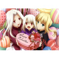 Открытка Аниме Happy Valentine!