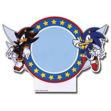 Купить Магнит Magnet: Sonic The Hedgehog - Shadow and Sonic Pad w/ Dry Erase Marker GE8568  в Аниме магазине Акки