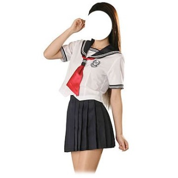Купить Косплей костюм Форма японской школьницы с логотипом (в наличии)  в Аниме магазине Акки