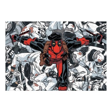 Купить Пазл Deadpool - Wade Wilson (размер A3, 252 детали)  в Аниме магазине Акки
