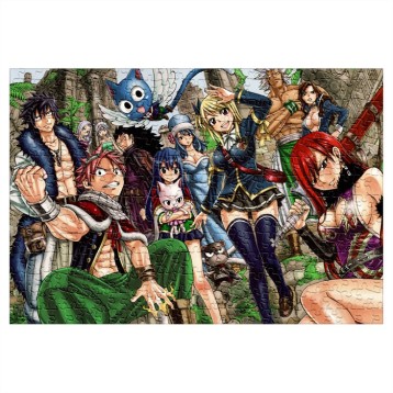 Купить Пазл Fairy Tail (размер A3, 252 детали) 67126  в Аниме магазине Акки