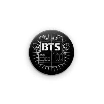 Купить Большой значок BTS. Logo в Аниме интернет-магазине Акки с доставкой по России