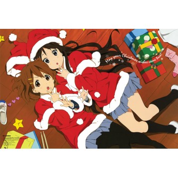 Купить Почтовая открытка K-on! Christmas в Аниме интернет-магазине Акки с доставкой по России
