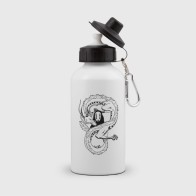 Бутылка спортивная «Бог Каонаси и Хаку Унесённые призраками»
