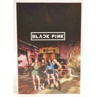 Открытка к-поп группы "Блэкпинк" / K-pop BlackPink вариант 2