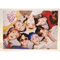 Открытка к-поп группы "БТС" / K-pop BTS вариант 8