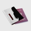 Купить Обложка для паспорта матовая кожа «HENTAI - женский силуэт» в Аниме магазине Акки