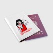 Купить Обложка для паспорта матовая кожа «Ikishima Midari - Kakegurui» в Аниме магазине Акки
