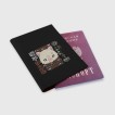 Купить Обложка для паспорта матовая кожа «Inosuke» в Аниме магазине Акки