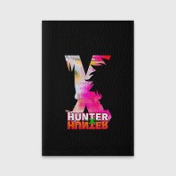 Обложка для паспорта матовая кожа «Hunter x Hunter - Гон x Киллуа»