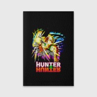 Обложка для паспорта матовая кожа «Gon Freecss - Hunter x Hunter »