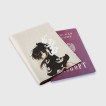 Купить Обложка для паспорта матовая кожа «Hyakkimaru» в Аниме магазине Акки