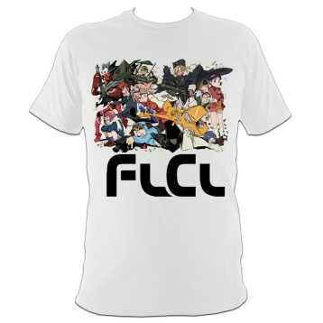 Купить Аниме футболка FLCL в Аниме интернет-магазине Акки с доставкой по России