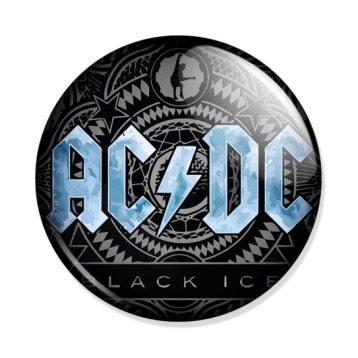 Купить Значок AC/DC Black Ice в Аниме интернет-магазине Акки с доставкой по России
