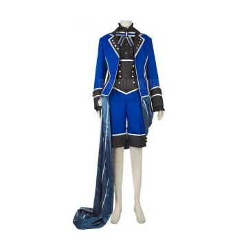 Купить Косплей костюм Black Butler - Ciel Phantomhive - Gorgeous Trailing Blue Dress в Аниме интернет-магазине Акки с доставкой по России