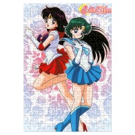 Пазл "Sailor Moon" Sailor Mercury, Sailor Mars (размер A4, 120 деталей)