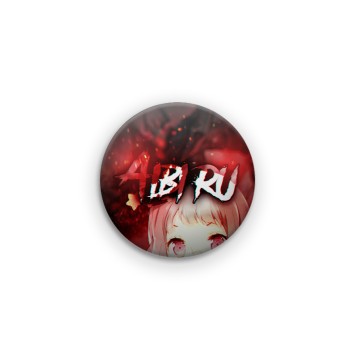 Купить Большой значок 4IBI RU в Аниме интернет-магазине Акки с доставкой по России
