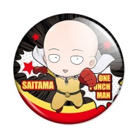 Значок One Punch Man 2nd Season Pukasshu - Saitama Ver.3