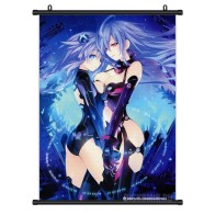 Гобелен тканевый Choujigen Game Neptune - Purple Heart и Iris Heart