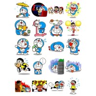 Наклейки Doraemon Secret Gadgets No.6
