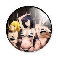 Значок Kangoku Gakuen Hana, Meiko and Mari in bathing suits