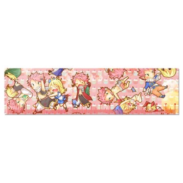 Купить Линейка Fairy Tail chibi Natsu and Lucy в Аниме интернет-магазине Акки с доставкой по России