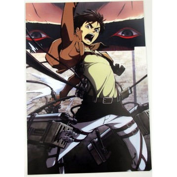 Купить Плакат по аниме Атака Титанов (размер А3, арт 5) / Attack on titan poster art 5 в Аниме интернет-магазине Акки с доставкой по России