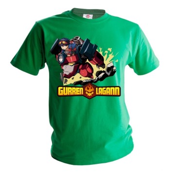 Купить Аниме футболка Gurren Lagann в Аниме интернет-магазине Акки с доставкой по России