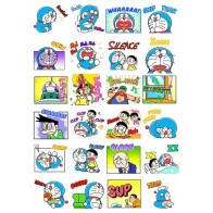 Наклейки Doraemon Onomatopoeia No.11