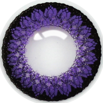 Купить Две линзы C008-purple фиолетовая в Аниме интернет-магазине Акки с доставкой по России