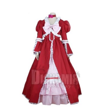 Купить Косплей костюм Black Butler - Elizabeth - Red Formaldress в Аниме интернет-магазине Акки с доставкой по России