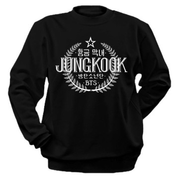 Купить Толстовка Jungkook - BTS Member Logo в Аниме интернет-магазине Акки с доставкой по России