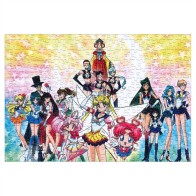Пазл Bishoujo Senshi Sailor Moon / Красавица-воин Сейлор Мун с основными героями (размер A4, 120 деталей)